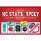 Late For The Sky: NC State-Opoly - University Themed Family Board Game, Opoly-Style Game Night, Traditional Play Or 1 Hr Version, Ages 8+, 2-6 Players
